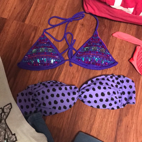 VS bundle—Swim suits, VS pink crop tank! - Picture 3 of 5